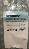 Cobertura de chocolate negro Ocumare