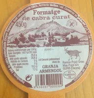 Formatge de cabra curat