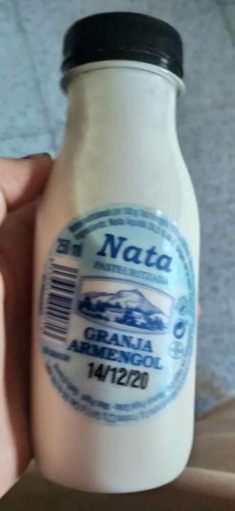 Nata pasteurizada