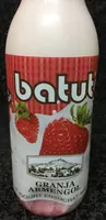 Batut de iogurt ensucrat amb maduixa