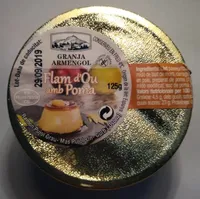 Flam d’ou amb poma
