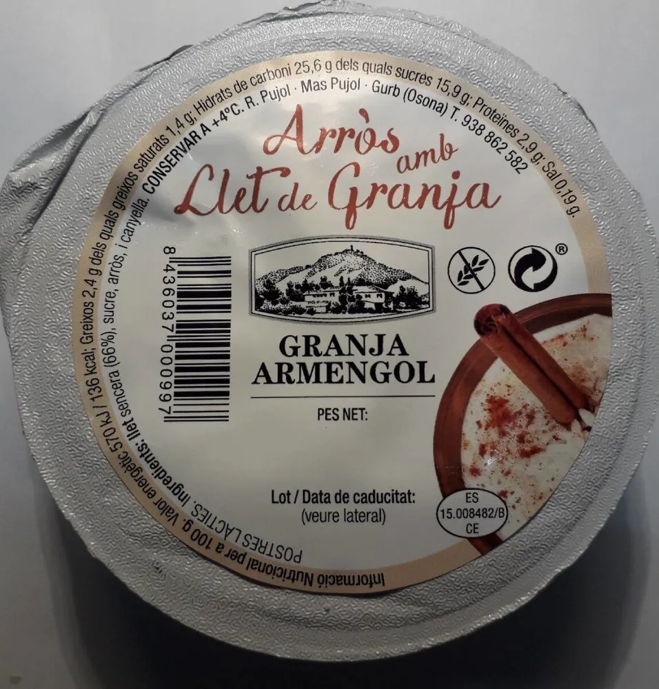 Arròs amb Llet
