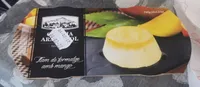 Flam de formatge amb mango