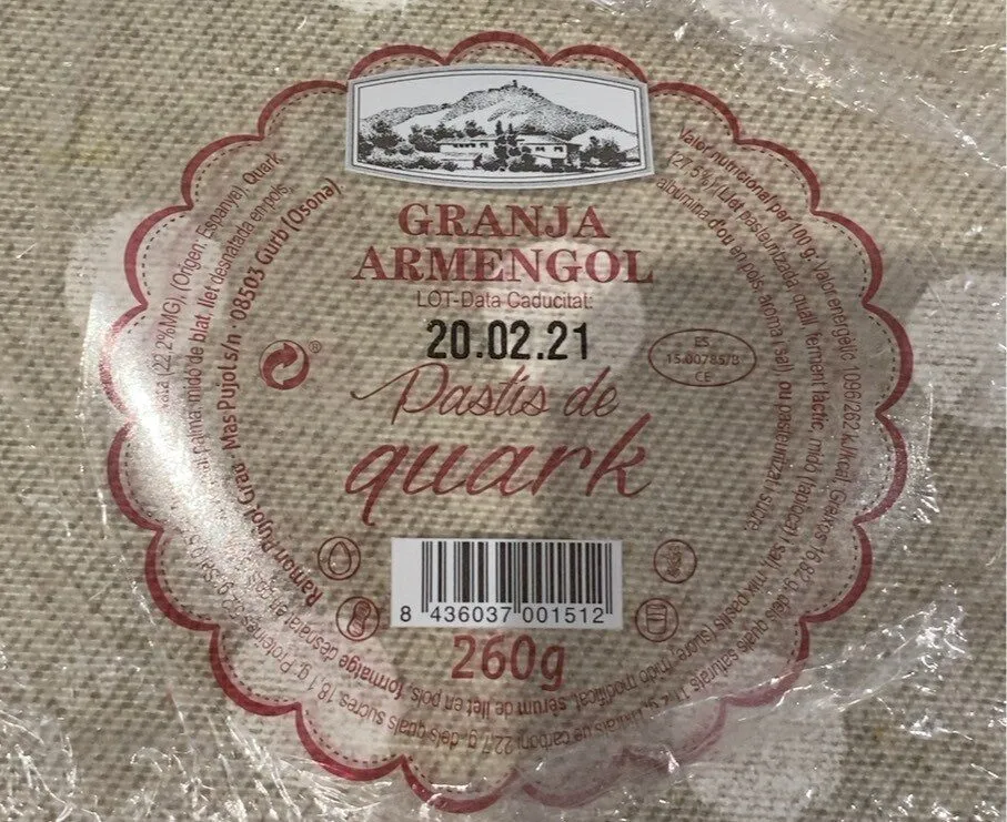Pastis de quark