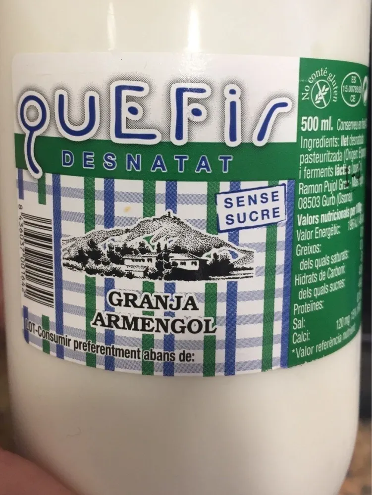 Quefir desnatat