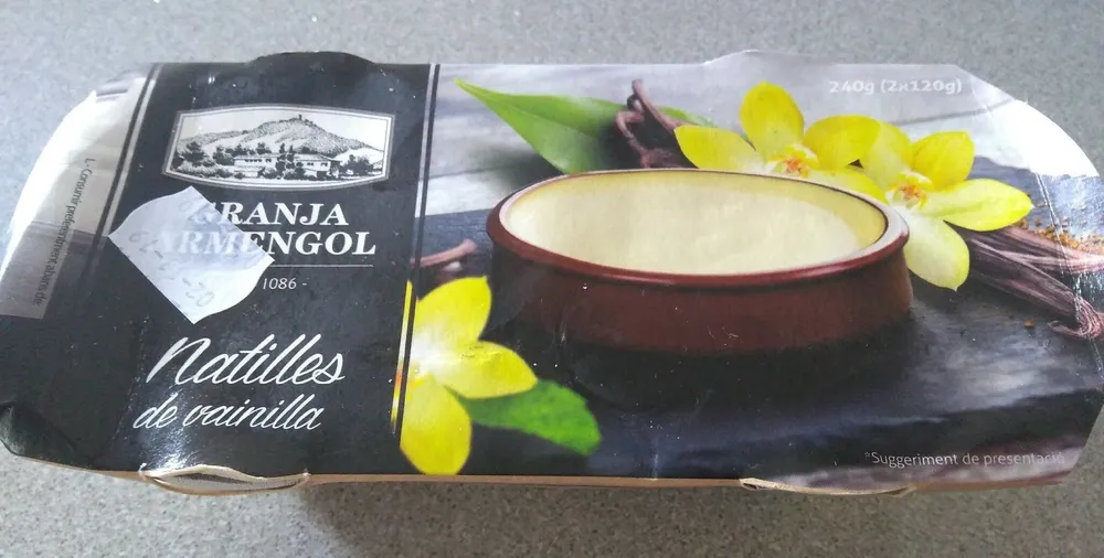 Natilles de vainilla