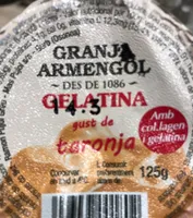 Gelatina naranja