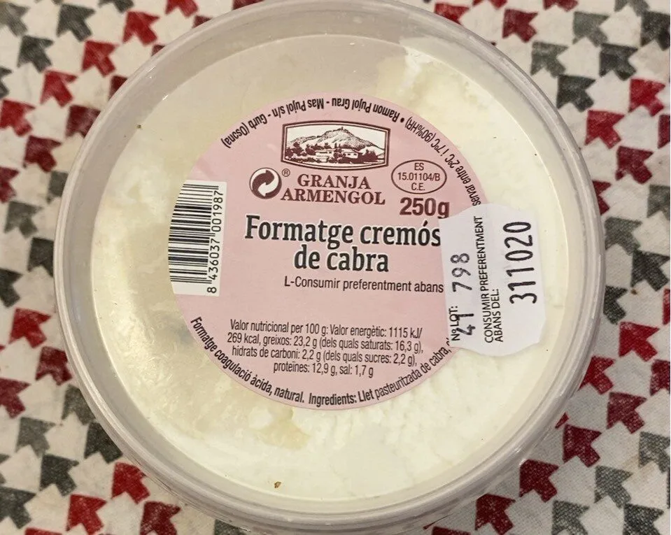 Formatge Cremos de cabra