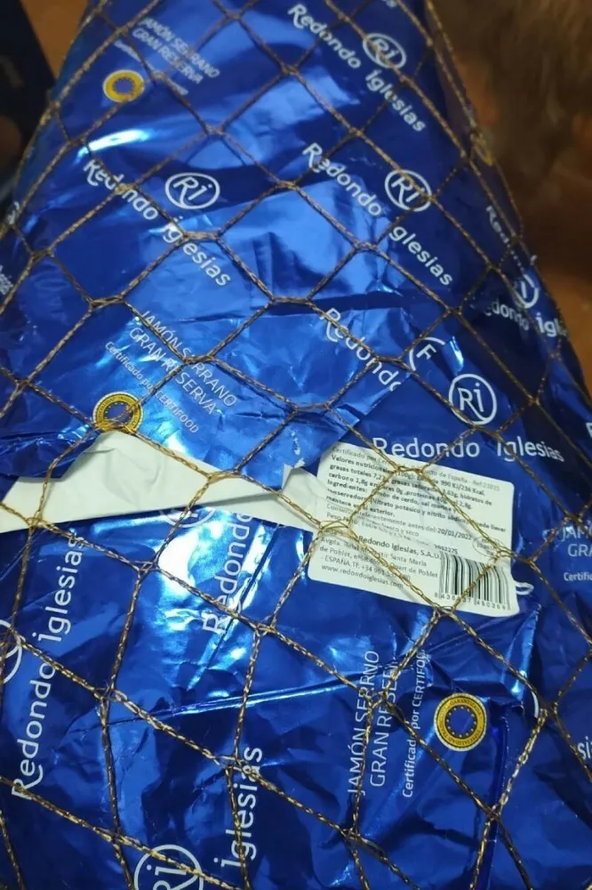 Jamón serrano gran reserva