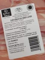 Jambon Serrano gran reserva 20 mois