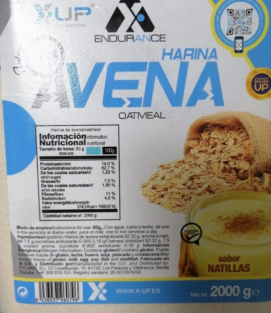 Harina de Avena