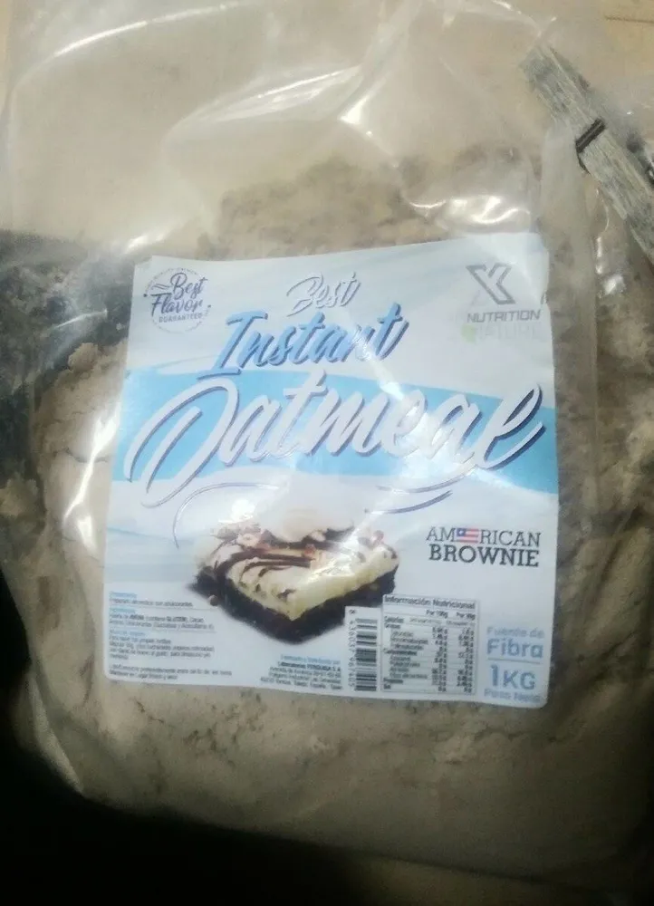 Harina de avena sabor Brownie
