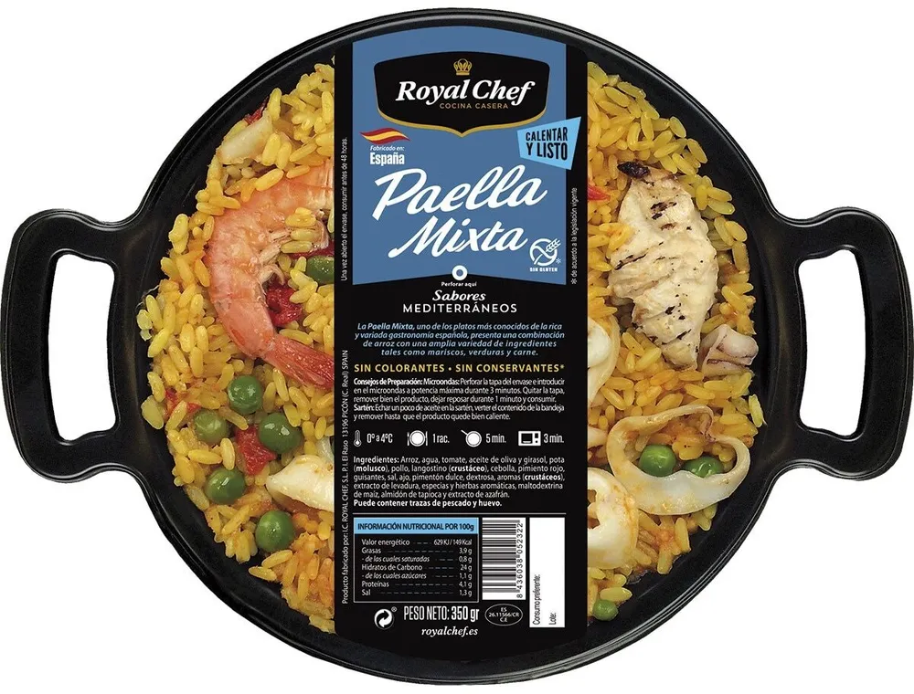 Paella mixta