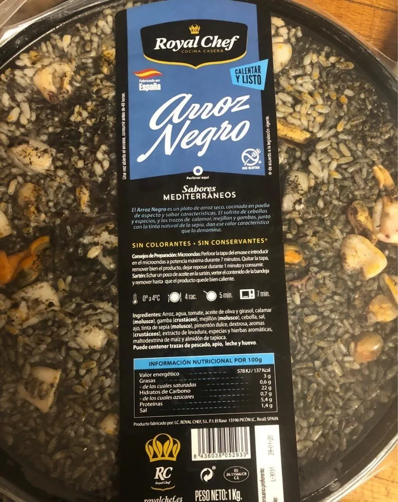 Arroz negro
