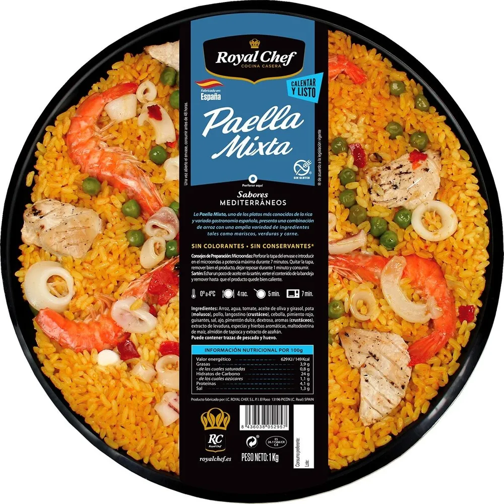 Paella mixta