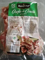 Orejas de cerdo al ajillo