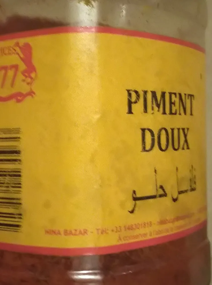 piment doux