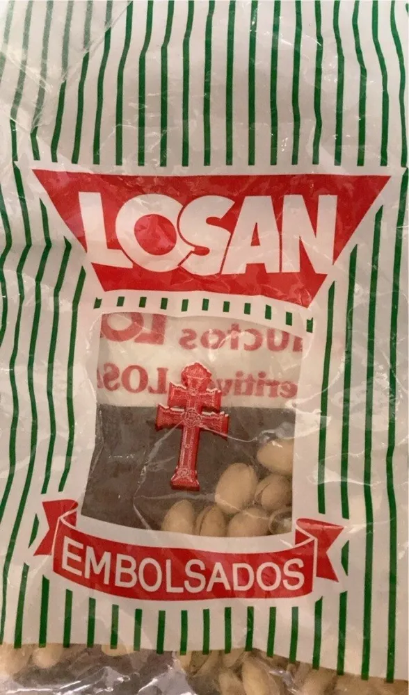 Pistachos embolsados