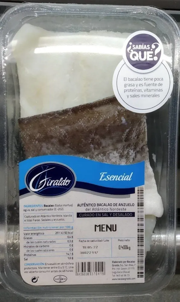 Bacalao desalado