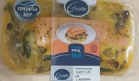 Salmón con setas y calabacín al curry