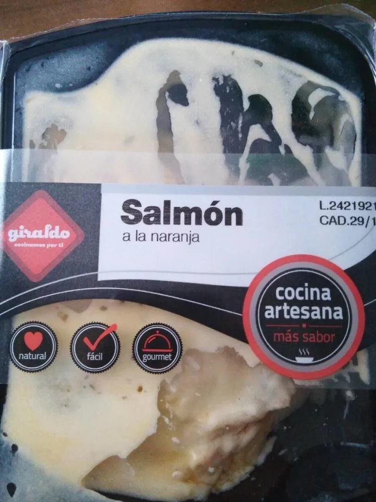 Salmon a la naranja