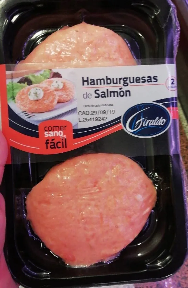Hamburguesas de Salmón