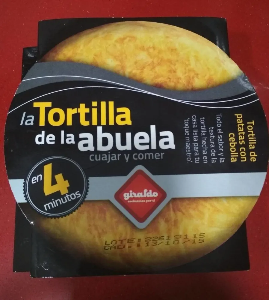 La tortilla de la abuela