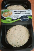 Hamburguesas de Merluza con Gambas