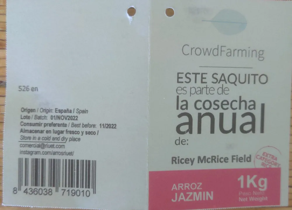 Arroz Jazmín