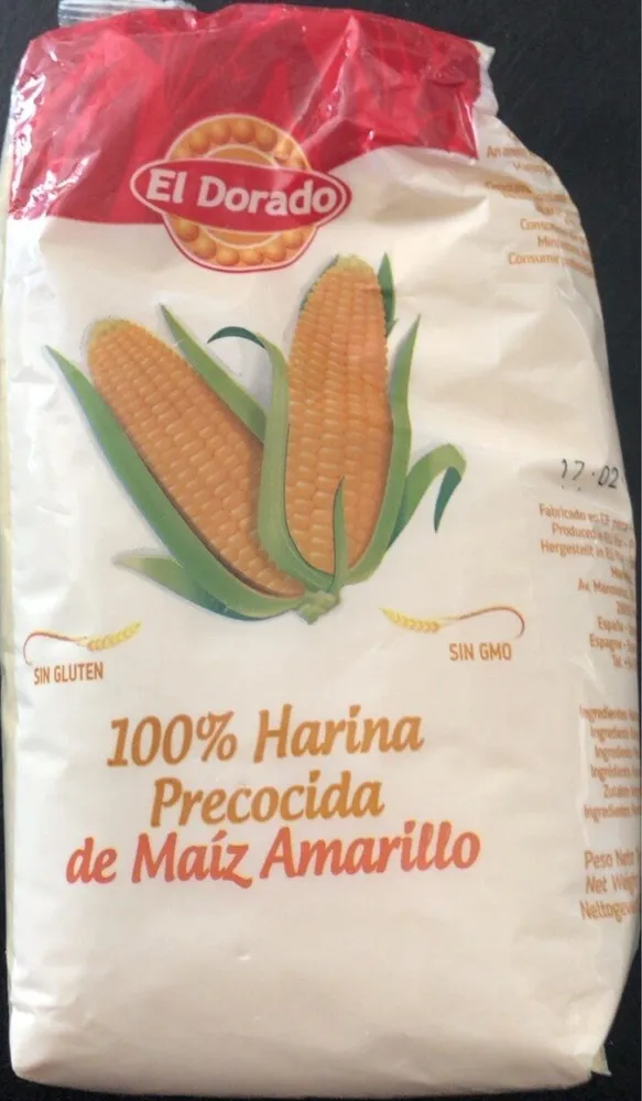 Harina precocinada de maiz amarillo