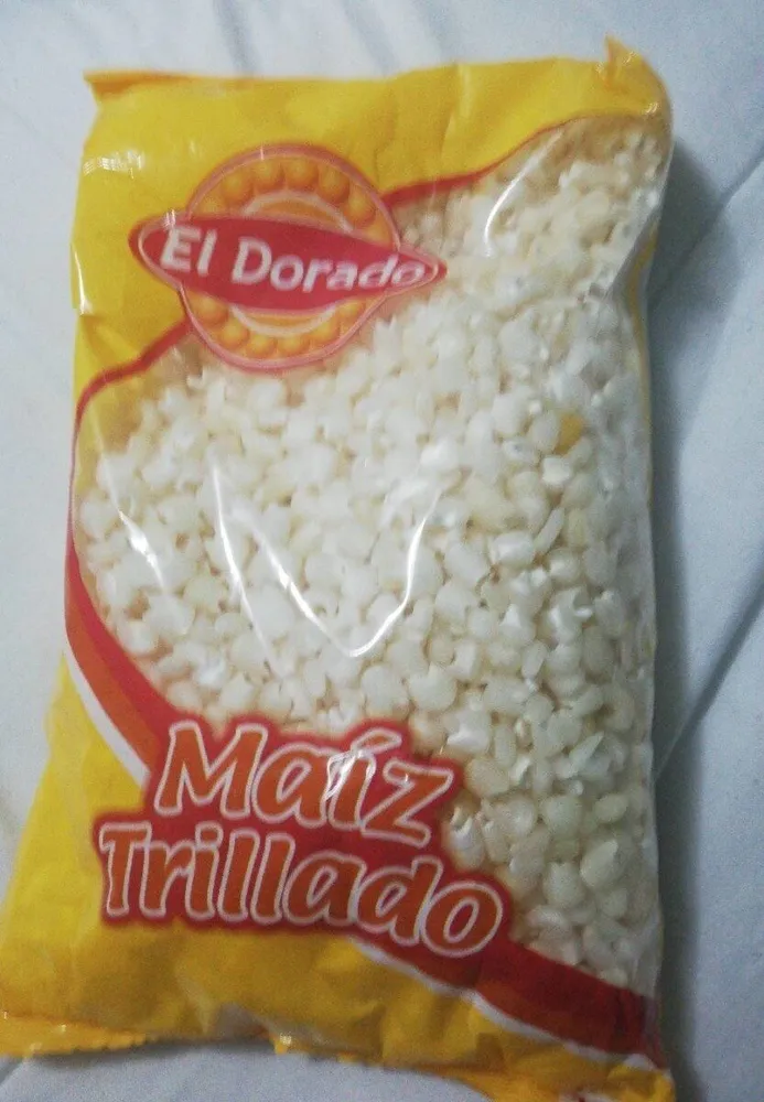 Maíz trillado