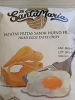 Santa María Patatas Fritas sabor huevo