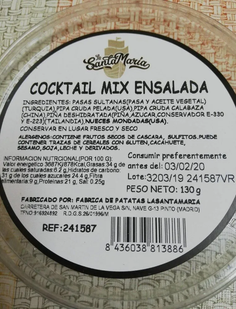 Cocktail Mix Ensalada
