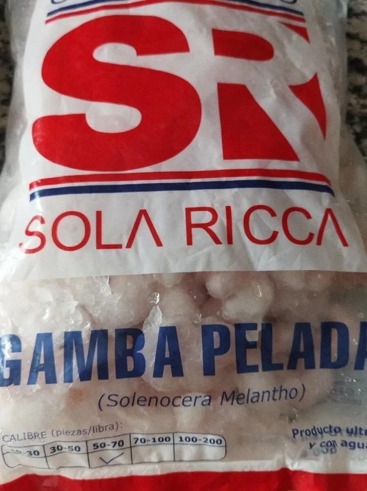 Gamba pelada ( solenocera melantho)