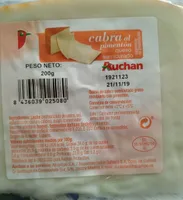 Queso cabra al pimentón