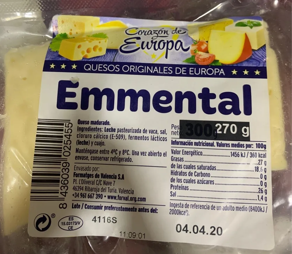 Queso emmental