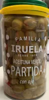 Aceituna verde partida