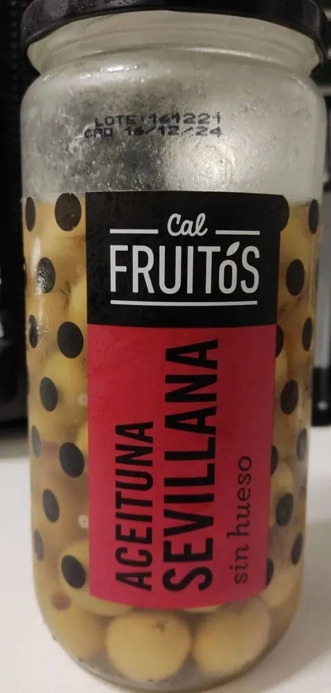 Aceituna sevillana sin hueso