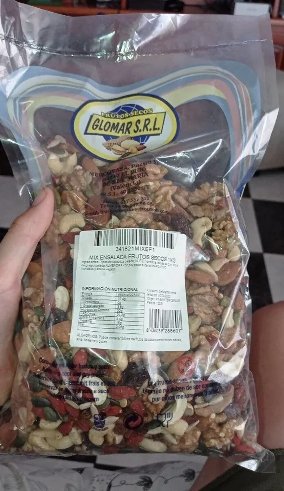 Mix ensalada de frutos secos