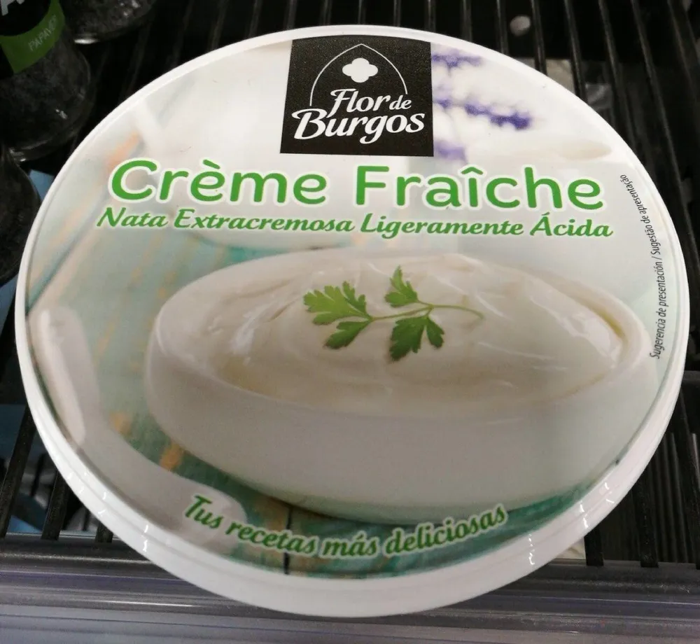 Crème fraîche nata extracremosa ligeramente acida