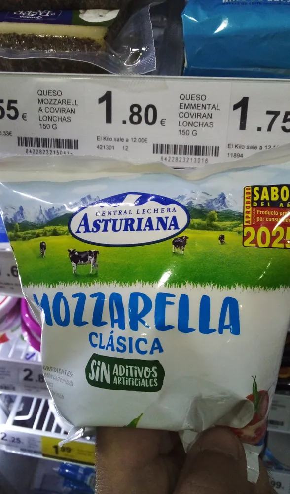 mozzarella asturiana