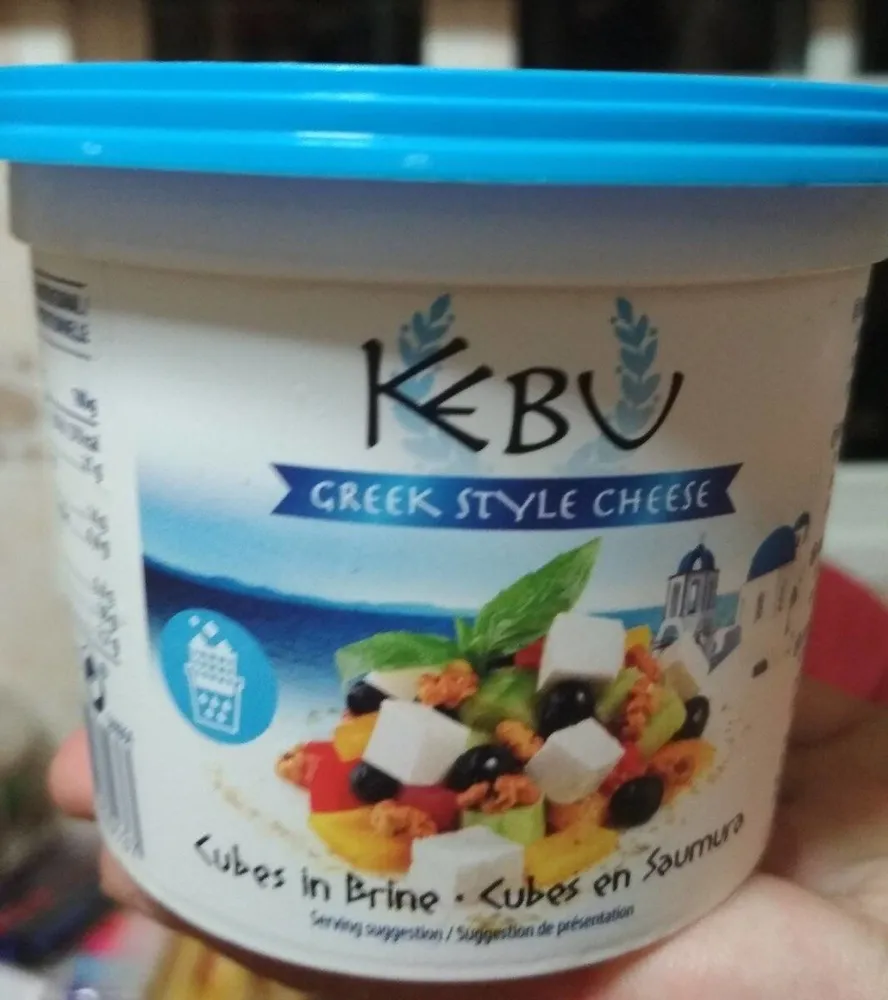 Queso estilo griego feta