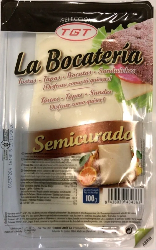 La Bocatería semicurado