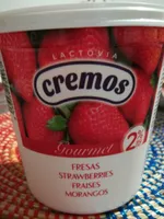 Yaourt cremos à la fraise 2%mg