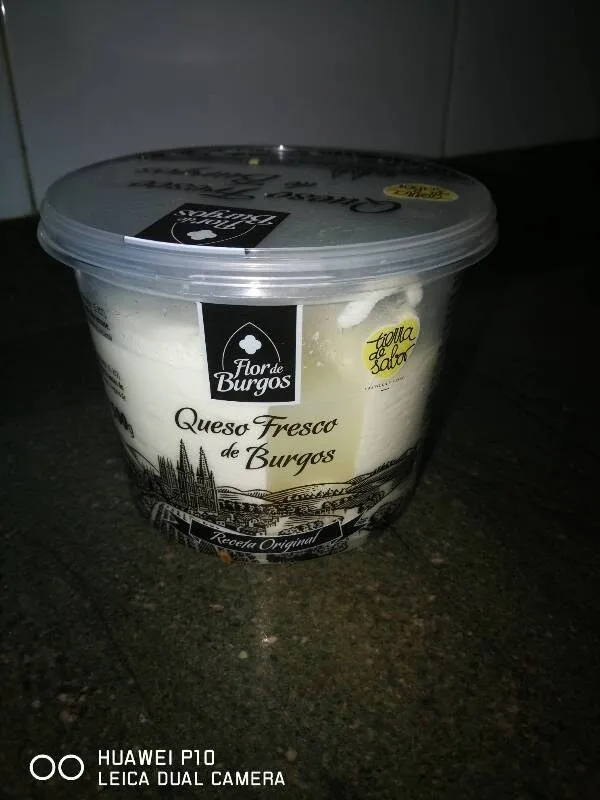 Queso fresco de burgos