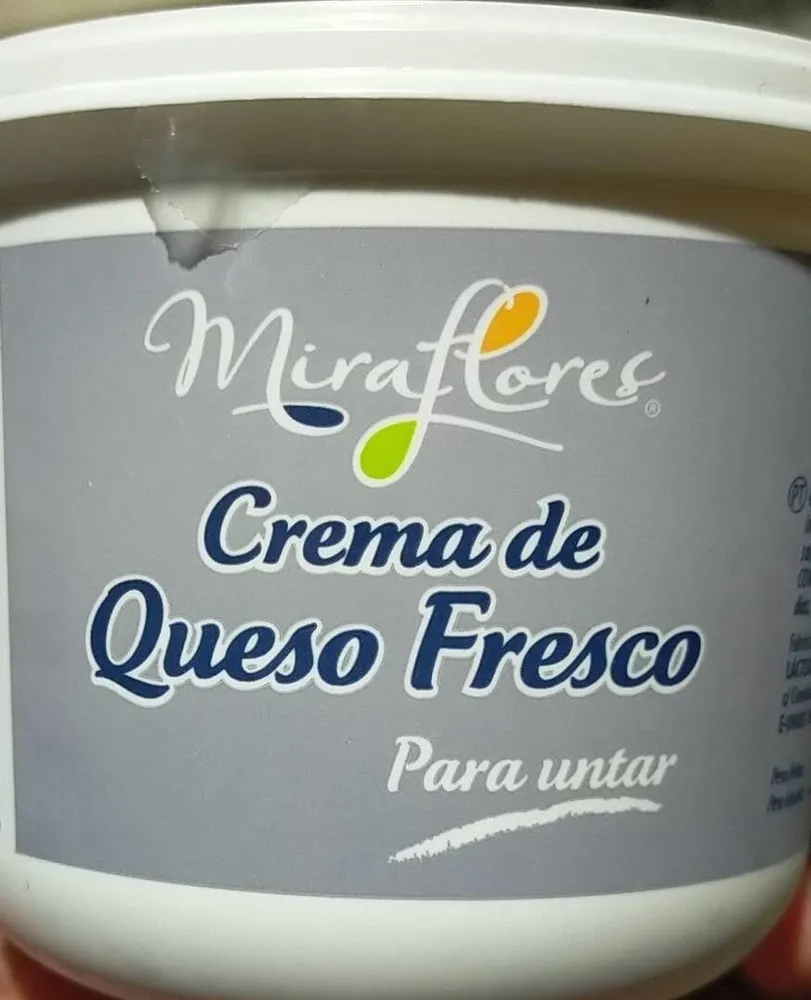 Crema de queso fresco