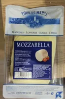 Tranche mozzarella