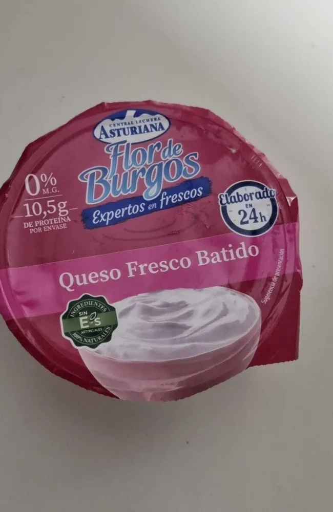 Queso frrsco batido