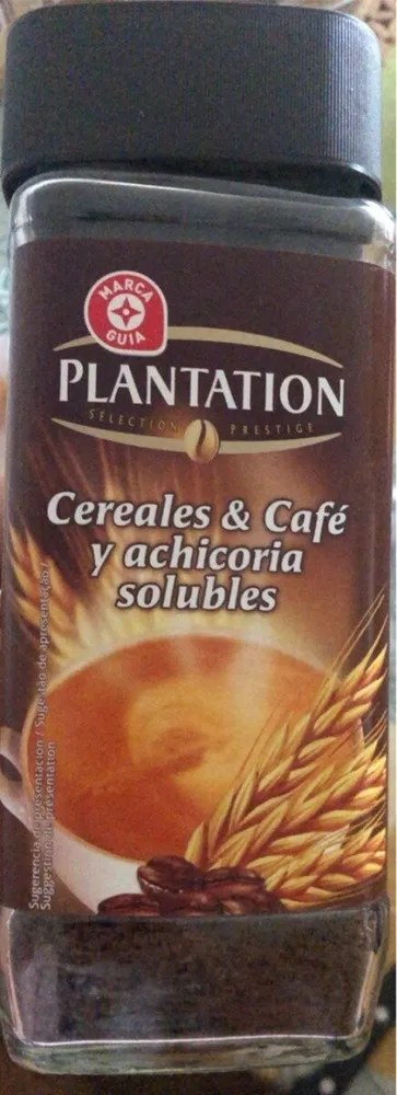Cereales y cafe soluble.