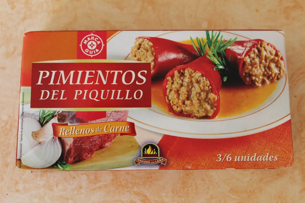 Pimientos del piquillo rellenos de carne